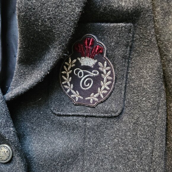 Aritzia Talula Women's wool gray blazer jacket size 4 in excellent condition - Picture 3 of 8